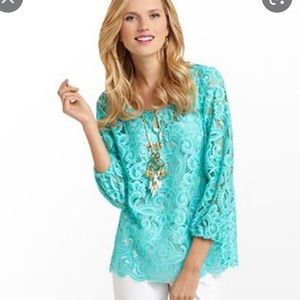 Lilly Pulitzer Lace Top